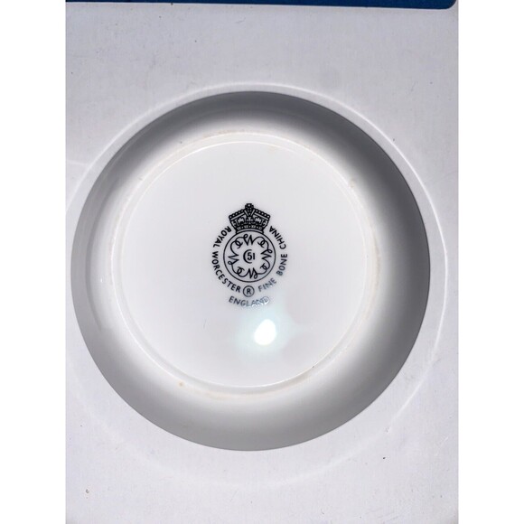 Royal Worcester Bone China Floral Trinket Dishes and Container/Vase - Picture 10 of 12